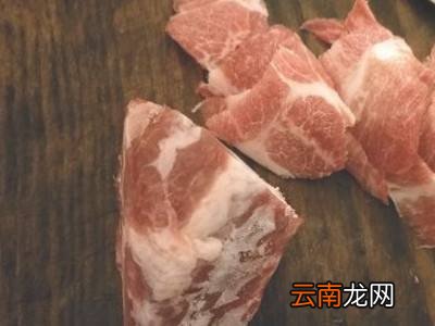 猪肉切片怎么切