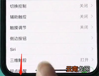iphonex中开启半屏功能的操作步骤