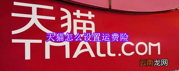 天猫怎么设置运费险
