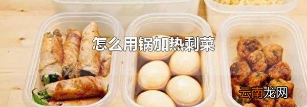 怎么用锅加热剩菜