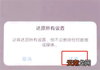 vivonex中恢复出厂设置的操作方法