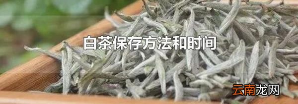 白茶保存方法和时间