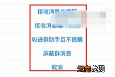 TIM怎么设置群消息