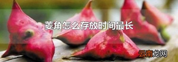 菱角怎么存放时间最长