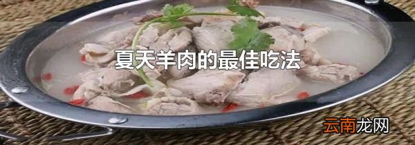 夏天羊肉的最佳吃法