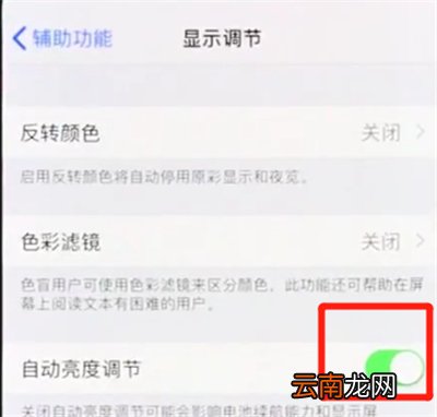 iphonex中关闭自动亮度调节的操作步骤