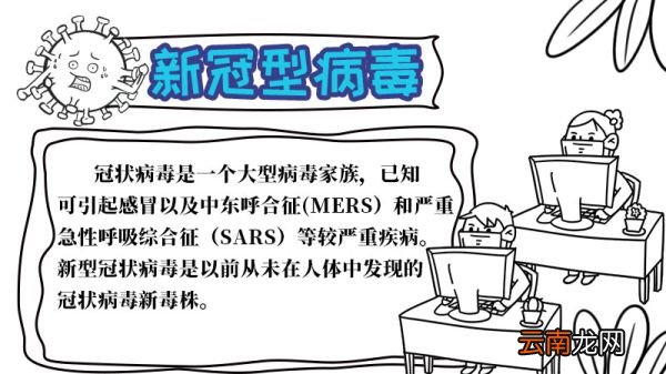 新冠型病毒手抄报新冠型病毒手抄报画法