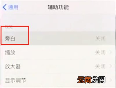 iphonex中关闭旁白的简单步骤