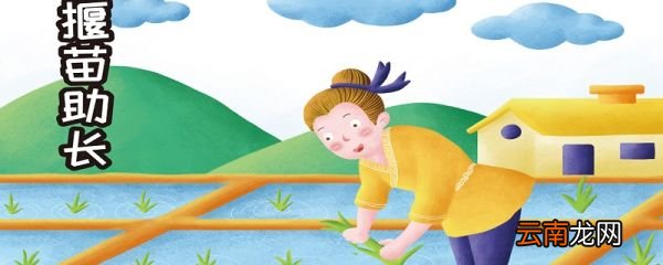 揠苗助长的歇后语 揠苗助长的下一句是什么