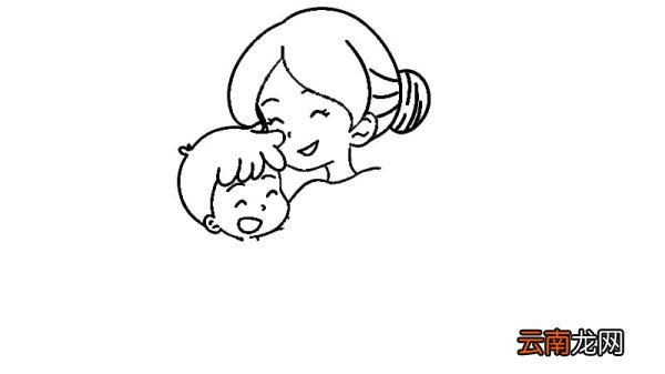 妈妈简笔画画法妈妈简笔画怎么画