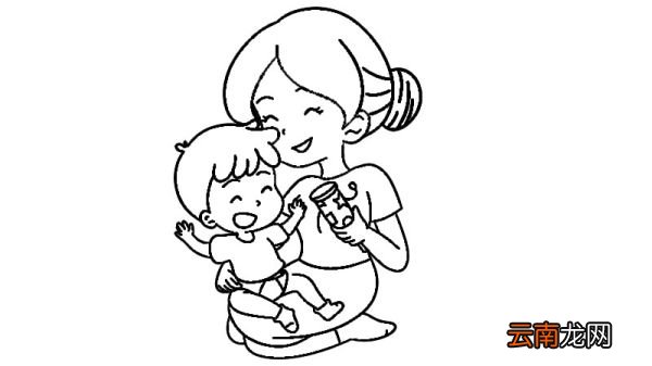 妈妈简笔画画法妈妈简笔画怎么画