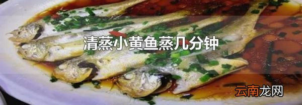 清蒸小黄鱼蒸几分钟