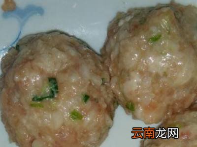 萝卜肉圆子的做法和步骤及原材料
