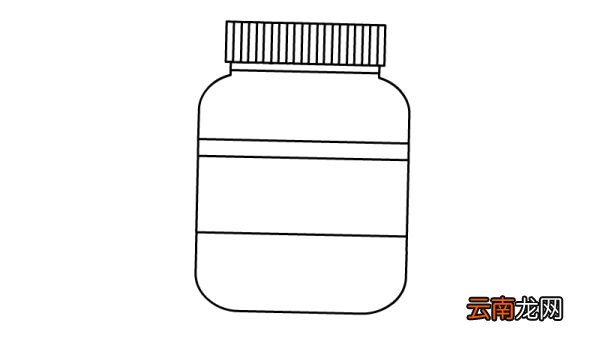 药瓶简笔画