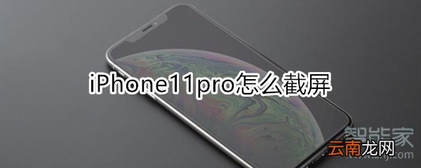 11pro怎么截屏