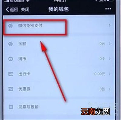 微信免密支付额度设置