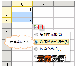 WPS表格怎么进行单元格填充