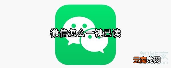 微信怎么一键已读