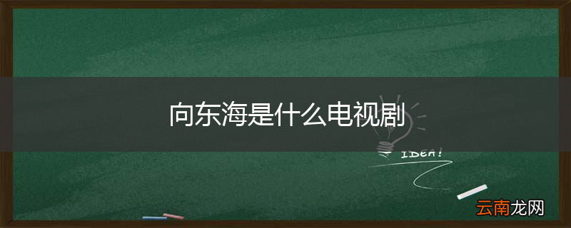向东海是什么电视剧