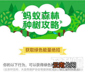 支付宝蚂蚁森林最新能量获取方法大全