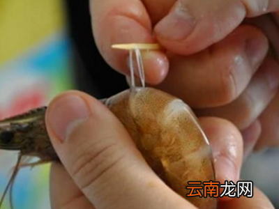 冰冻虾怎么去除虾线