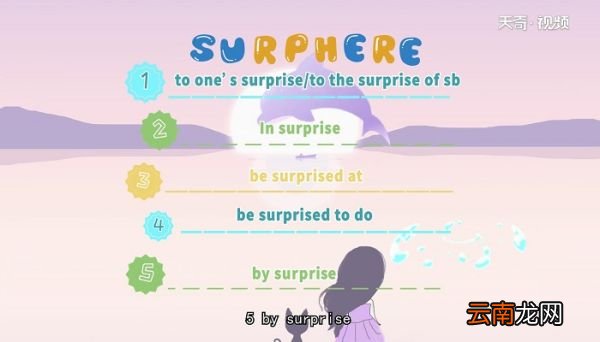 surprise的用法 surprise怎么用