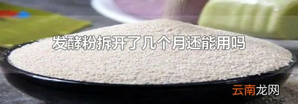 发酵粉拆开了几个月还能用吗