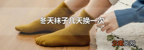 冬天袜子几天换一次
