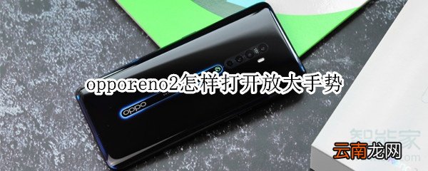 opporeno2怎样打开放大手势