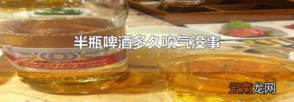 半瓶啤酒多久吹气没事