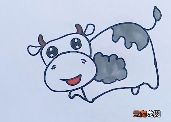 奶牛的简笔画奶牛简笔画