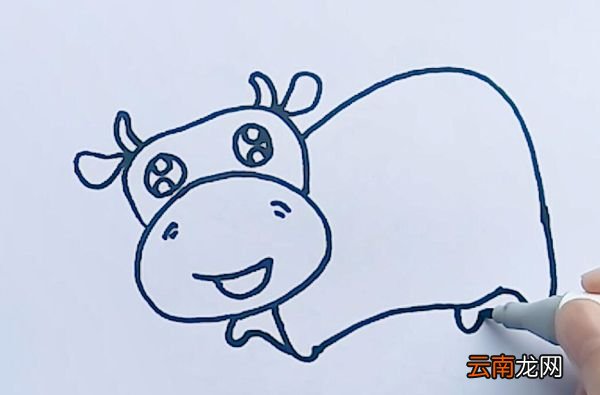 奶牛的简笔画奶牛简笔画