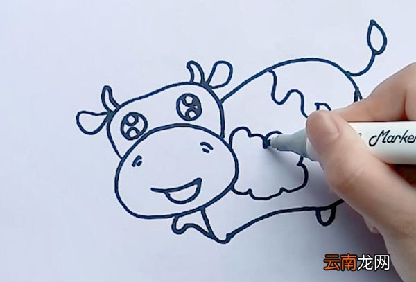 奶牛的简笔画奶牛简笔画