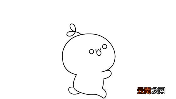 萌颜草团子简笔画萌颜草团子简笔画怎么画
