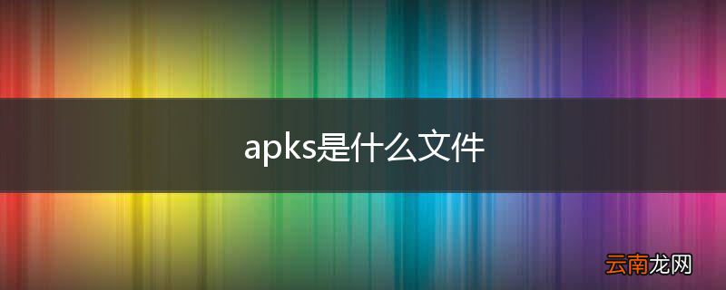 apks是什么文件