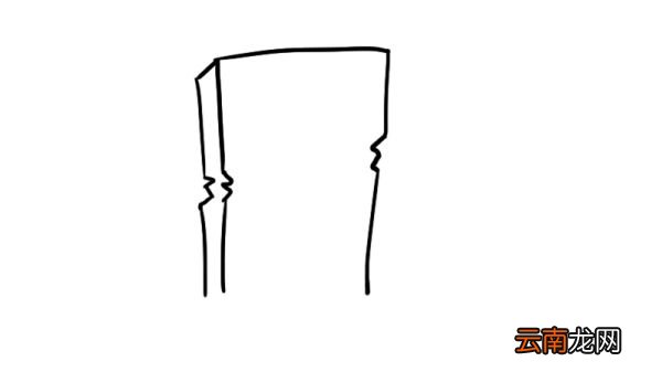 石碑简笔画