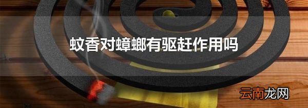 蚊香对蟑螂有驱赶作用吗