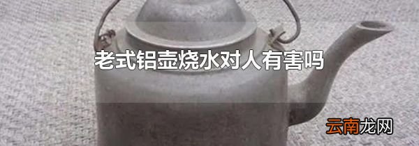 老式铝壶烧水对人有害吗
