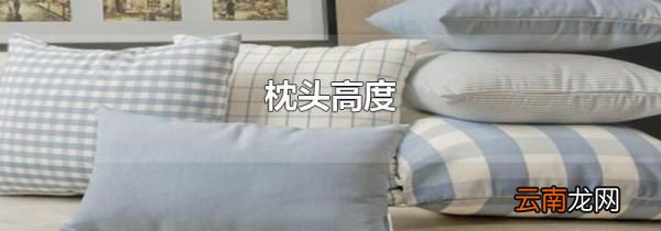 枕头高度