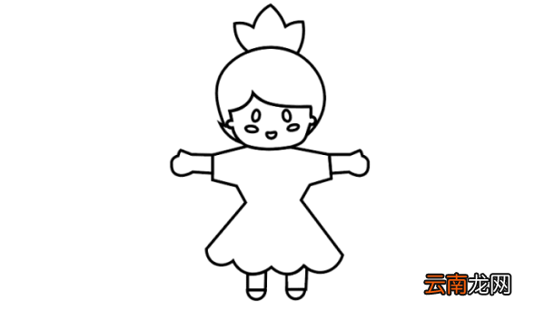 卡通女孩简笔画 卡通女孩简笔画怎么画