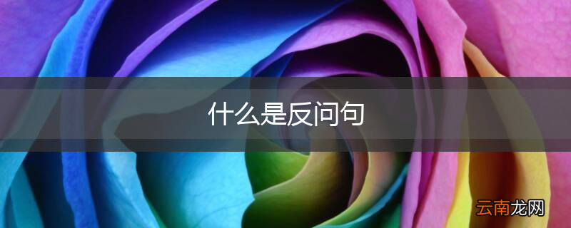 什么是反问句