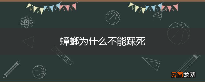 蟑螂为什么不能踩死
