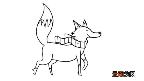 狐狸简笔画