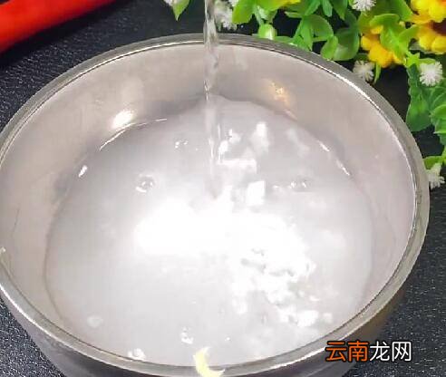 淀粉怎么勾芡
