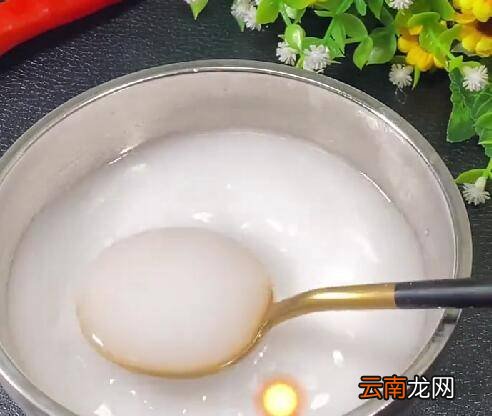 淀粉怎么勾芡