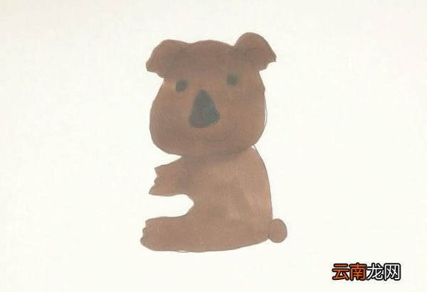 树袋熊简笔画