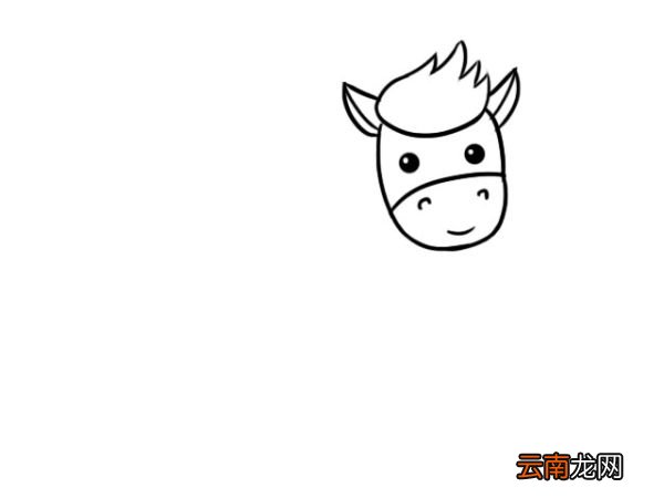 马简笔画