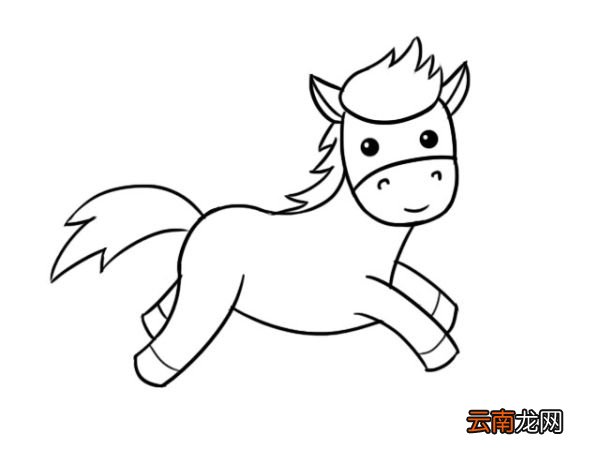 马简笔画