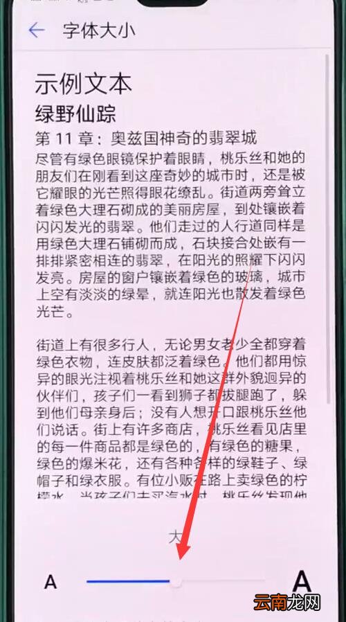 华为p20pro中设置字体大小的基本操作