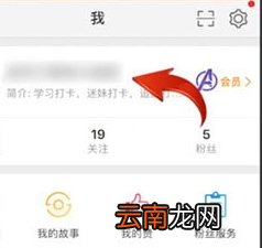 微博中查看等级详细操作方法